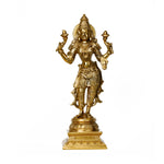 Mahalakshmi Devi Bronze Idol - Standing Lakshmi
