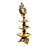 Standing Peacock Diya
