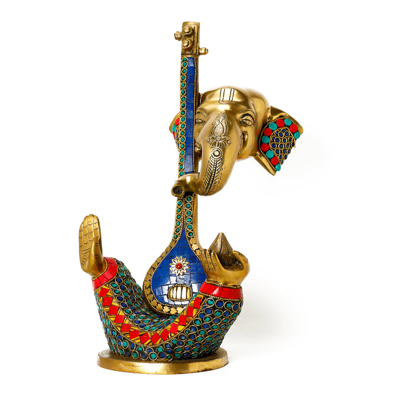 VEENA GANESH (WITH STONE WORK )