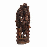 Waghai Wood Standing Krishna