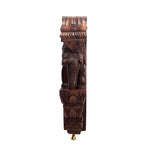 Waghai Wood Wall Hanging Elephant With Bell
