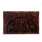 Waghai Wood Wall Hanging Ganesha Panel