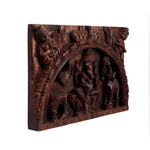 Waghai Wood Wall Hanging Ganesha Panel