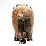 Wooden Elephant Painted
