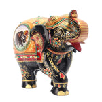 Wooden Elephant Painted