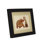 Wooden Carving Elephant Frame