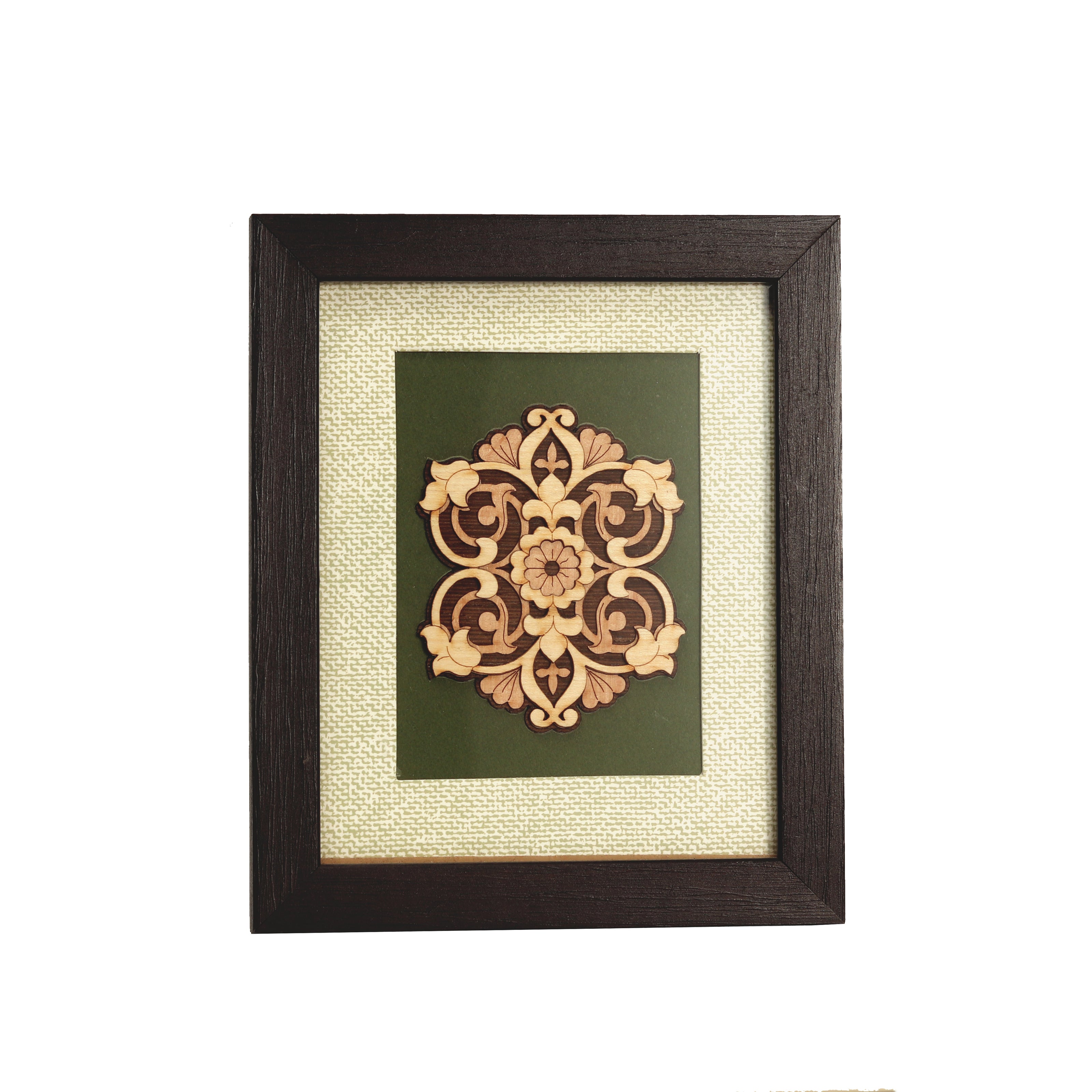 Wooden Carving  Frame Motif