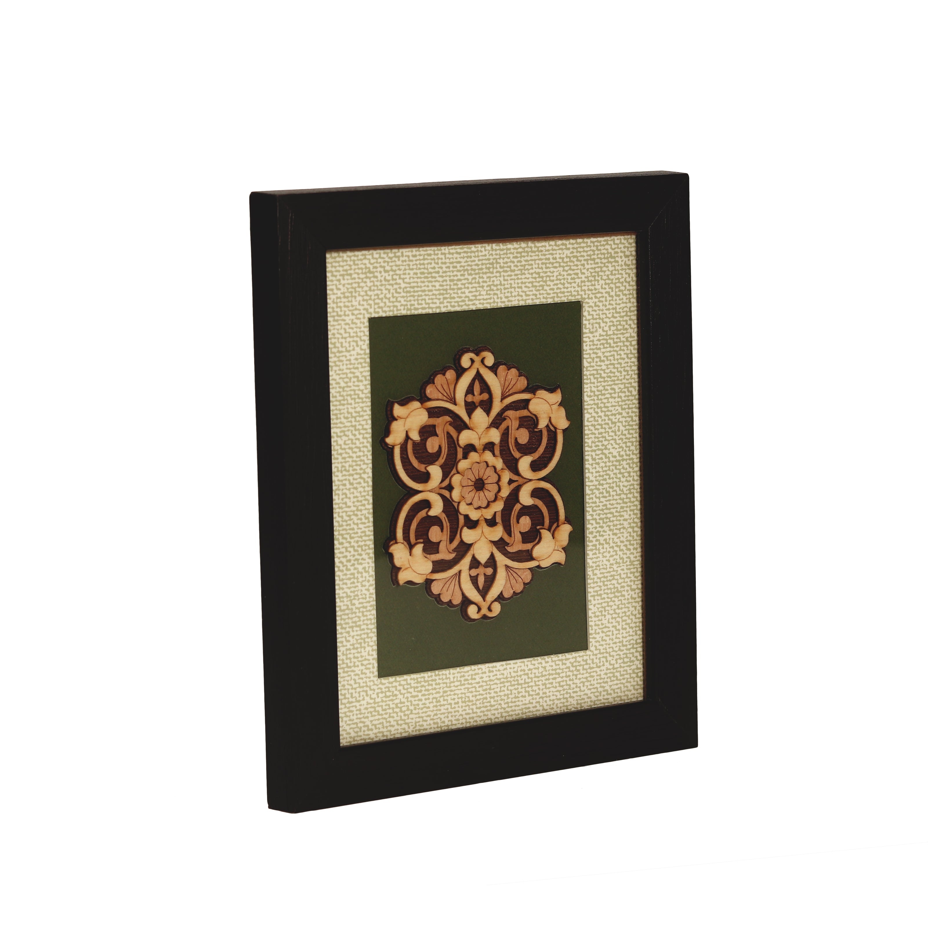 Wooden Carving  Frame Motif