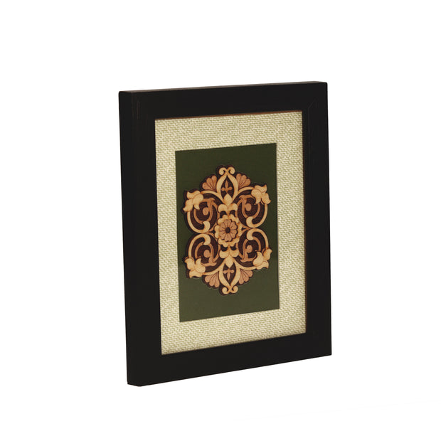 Wooden Carving  Frame Motif