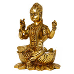 Sitting Bala Amba - Brass Statue