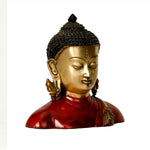 Brass Buddha Head - Raga Arts